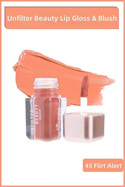 Unfilter Beauty Creamy Form Lip and Cheek Colorant - Lip&Cheek 45 Flirt Alert
