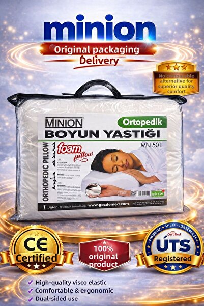 Minion Orthopedic Visco Neck Pillow