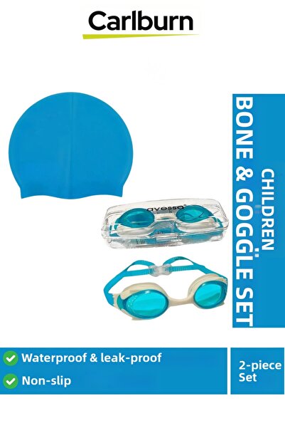 Carlburn Non-Slip Waterproof Silicone Swimmer Elastic Swimming Cap Pool Sea B...