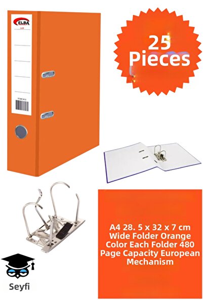 SEYFİKİRTASİYE Dosar A4 pentru birou, organizator de documente, dosar cu inel...