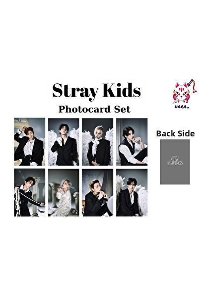 Hara Company مجموعة بطاقات صور ستراي كيدز ستاي وذ يور وينجز (8 قطع) مصنوعة من...