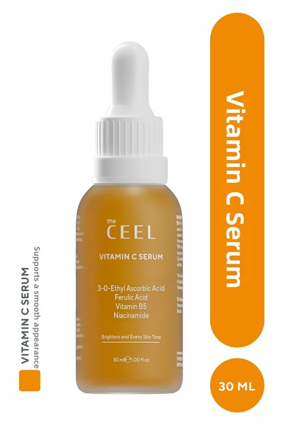 The Ceel سيروم فيتامين C مضيء مضاد للعيوب، الجلوتاثيون، حمض الفيروليك، 20% حم...