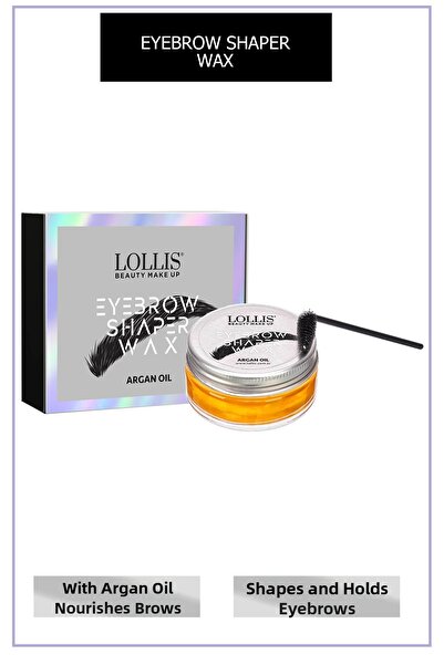 Lollis شمع تشكيل الحواجب / شمع تثبيت الحواجب