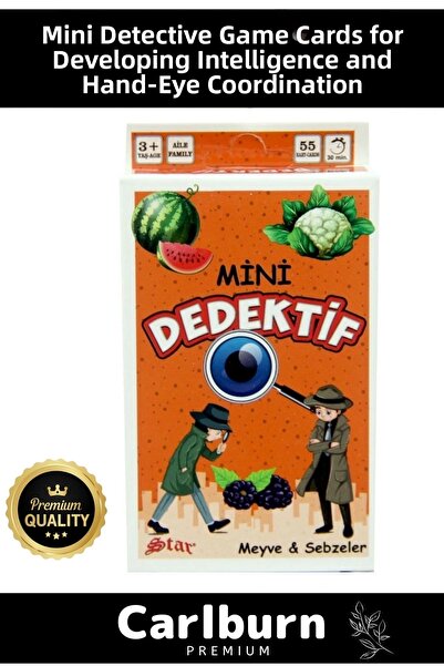 Carlburn خاص تعليمي الذكاء المطور البرنامج التعليمي الترفيه الأسرة 55 قطعة صغ...