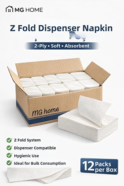 VENON 1 Box of Z-Fold Paper Towels 🧡   12 Pack Dispenser Compatible Professi...