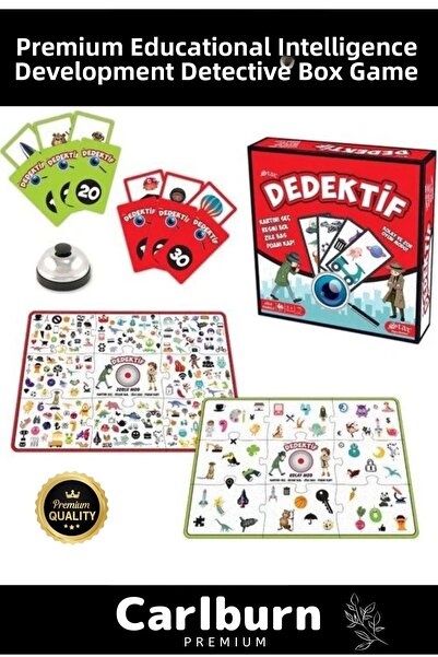 Carlburn لعبة صندوق المباحث التعليمية المتميزة لتطوير الذكاء والترفيه والأنشط...