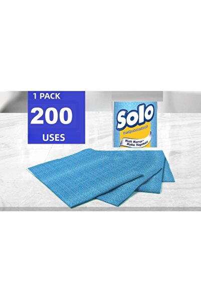 Solo قطعة قماش للتنظيف الصحي 33 × 30 سم 10 قطع × 3 عبوات