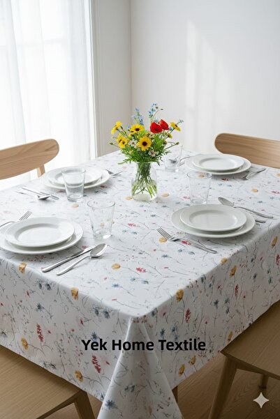 YEK HOME TEKSTİL Model nou cu căptușeală Igienic ștergibil imprimeu floral Pâ...