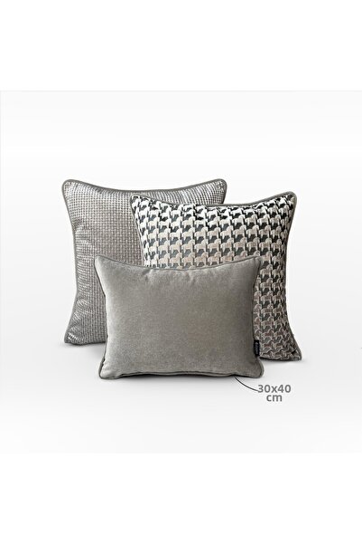 Lidoma Home Set "Cheva" Husă de pernă pentru canapea - Mini 30x40 - Gri deschis