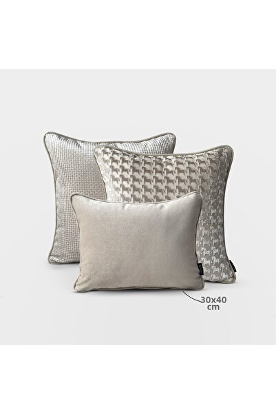 Lidoma Home Set Cheva "Cheva" Husă de pernă pentru canapea - Mini 30x40 - Crem