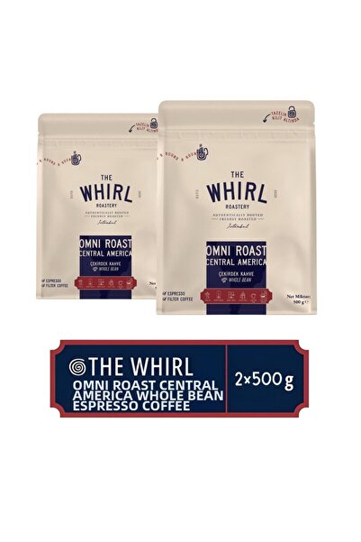 The Whirl أومني رويست أمريكا الوسطى 500 جرام حبوب قهوة × 2 قطعة