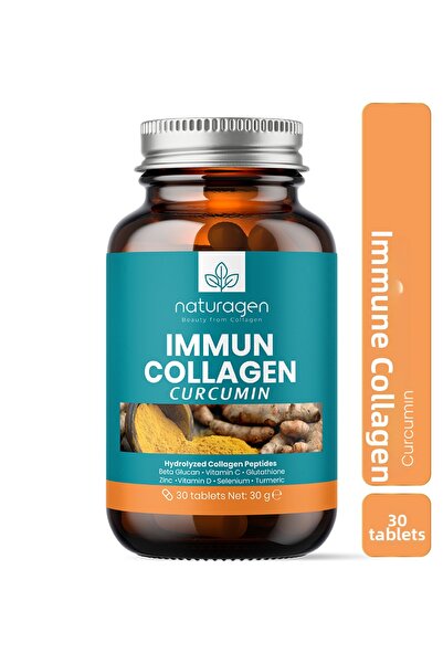 Naturagen Immun Collagen Curcumin 30 Tablets |   Zerdeçalı |   Hydrolyzed Col...