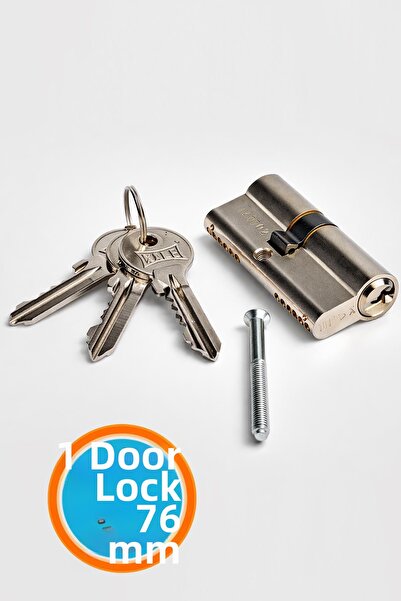 NZB قفل باب أسطواني مقوى بمسامير فولاذية 164 GNC 76 مم