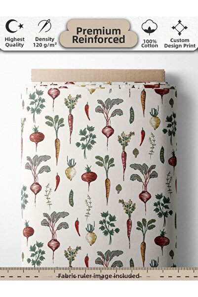 FabricsTown Țesătură Ranforce 100% bumbac 100x240 cm 120 g/m² Imprimare digit...