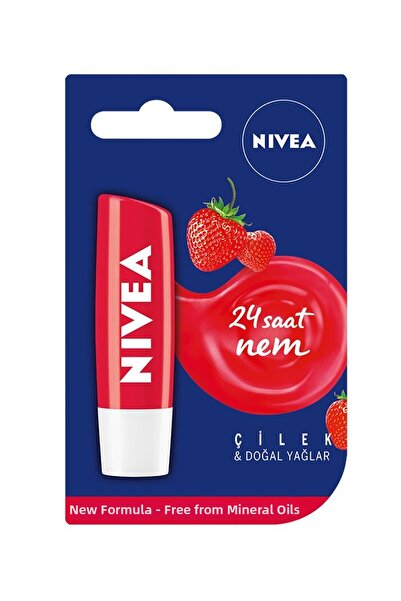 NIVEA الشفاه الفراولة