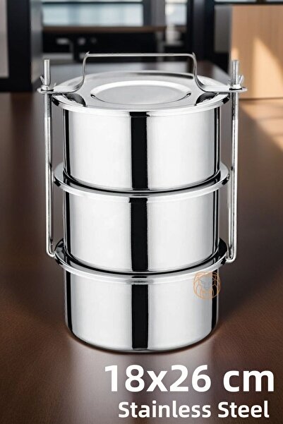 Creatividad Solutions XL 18X26 CM Expiry Bowl Stainless Steel Food Container