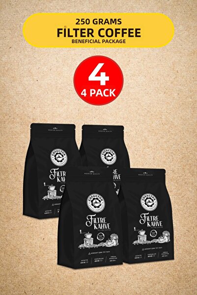 Cofactor Coffee Item Tulle Filter Coffee 250 Gr 4-Pack Advantage Package