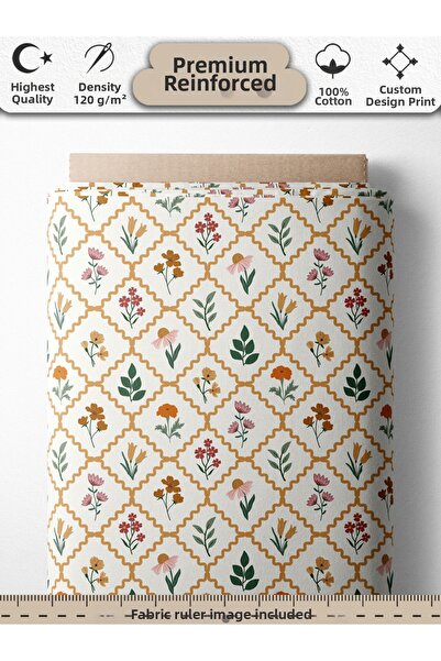 FabricsTown 100% Βαμβακερό ύφασμα Ranforce 100x240 εκ. 120 γρ./τ.μ. Ψηφιακή ε...
