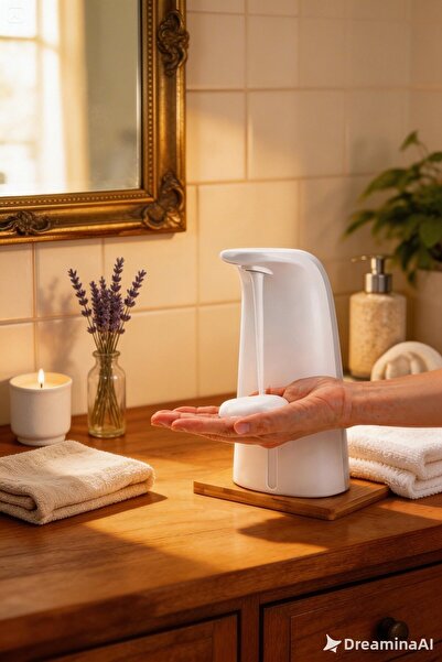 Mİ SOFT موزع صابون رغوي أوتوماتيكي مزود بمستشعر