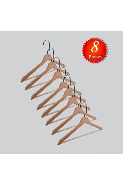 NYN Wooden (Lama Silver Hook) Barli Pants, Blouses, Hangers 8 Pieces