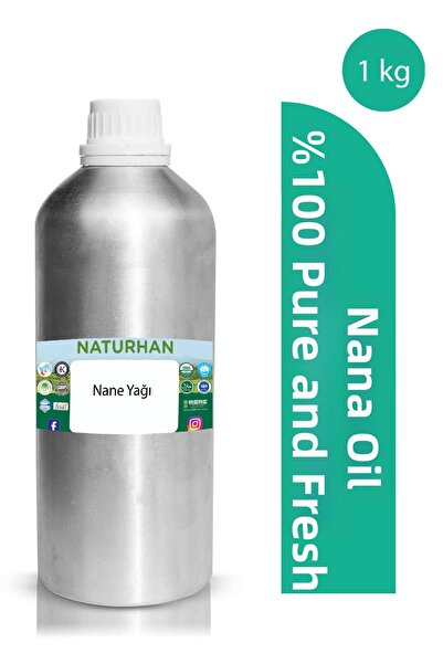 Naturhan زيت النعناع العطري 1 كجم