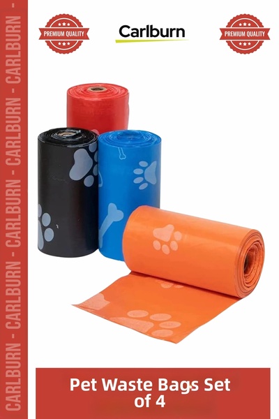 Carlburn إنتاج خاص من Pati منقوش مجموعة من أكياس فضلات الكلاب للتنظيف الصحي و...