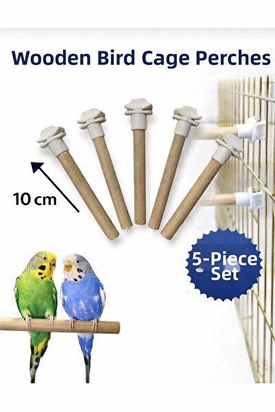 AlaPet Wooden Sticks 5 Pieces 1St Quality 12mm Thick 10cm Long