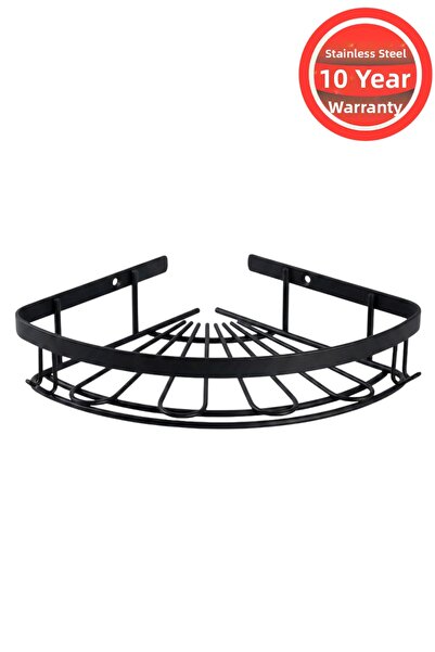 BanyomHome Matte Black Stainless Steel Sus 304 Quality Zirve 19X19 cm Shampoo...