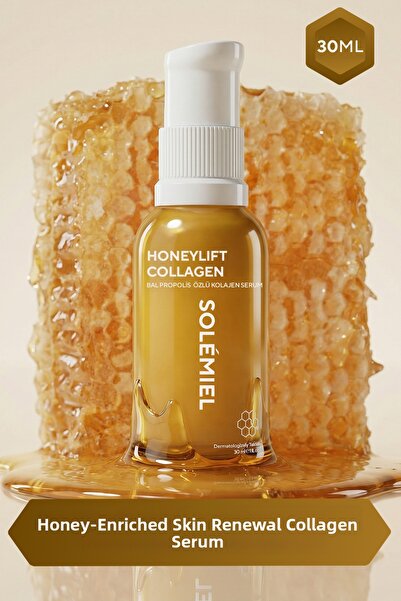 Solemiel Firming Collagen Serum with Honey & Propolis Extract That Supports S...