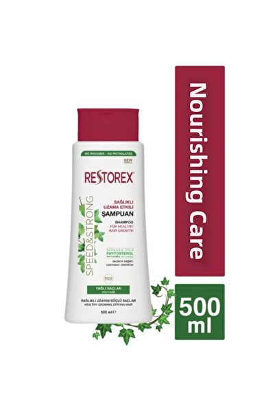 Restorex Healthy Growth Effective Shampoo for Fine, Oily Hair 500 ml
