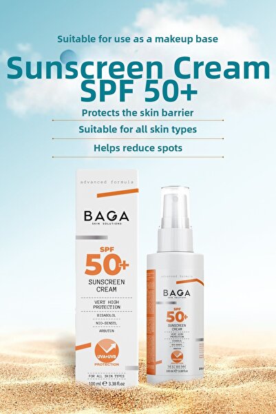 Baga كريم SPF+ واقي من الشمس