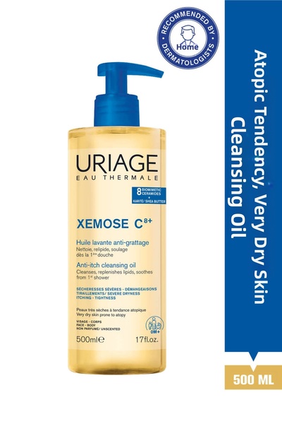 Uriage زيت التنظيف المهدئ زيموس من يورياج 500 مل