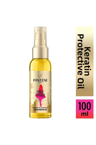 Pantene إميلي إن باريس - 100 مل زيت كيراتين واقي