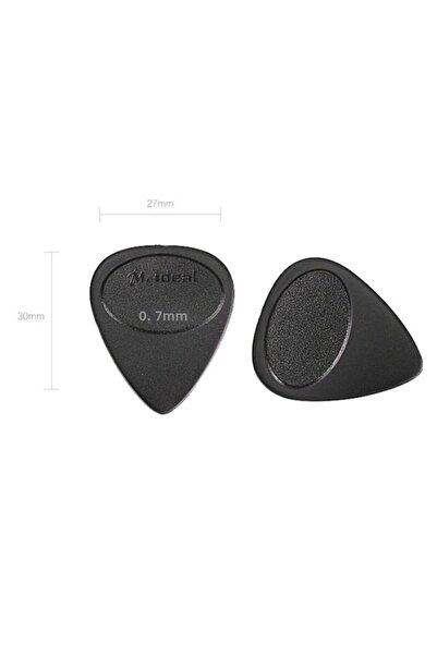 Meideal M07bk Μαύρο Πέννα Κιθάρας 0.70 MM Μεσαίο Πένναλο