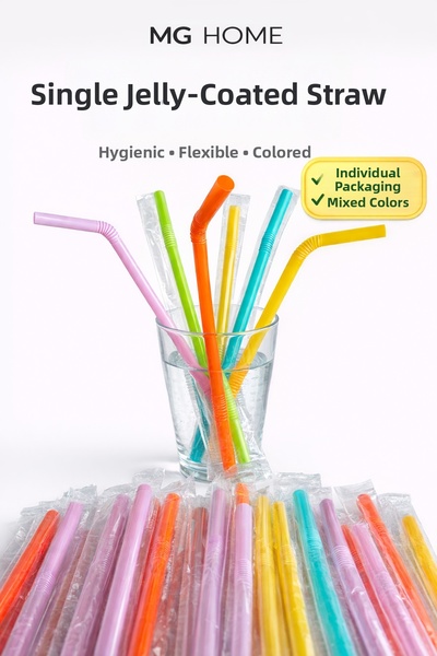 VENON 💖 500 قطعة من شفاطات الجيلاتين الملونة المجمدة بألوان مختلطة للحفلات و...