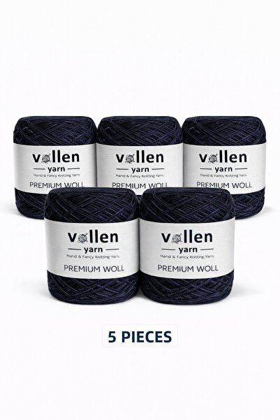 vollen yarn 5 Pcs Premium Woll 100% Wool Knitting Yarn 500 Gr – Hand Knitting...