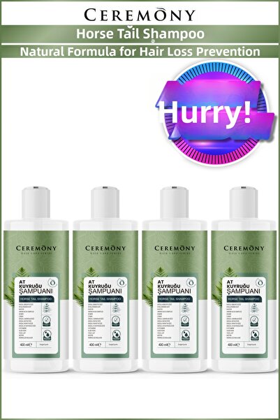 Ceremony 15-Ingredient Shampoo with Horsetail, Rosemary and Hyaluronic Acid 4...