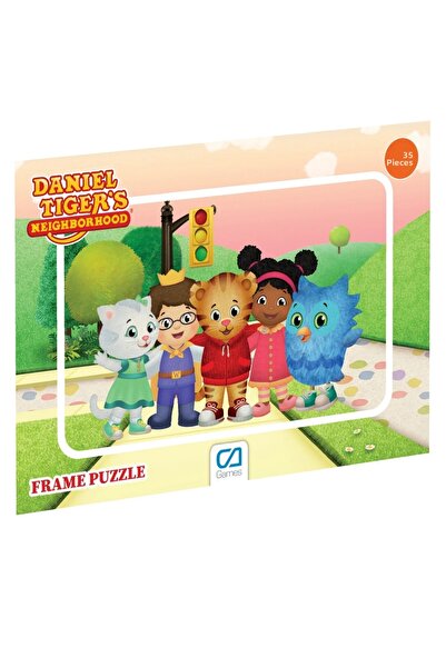 CA Games Daniel Tiger - Licensed Street Series 35 Piece Framed 34X24Cm Childr...