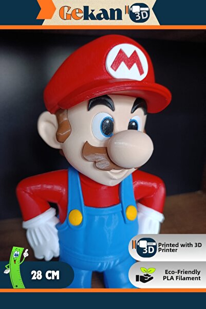 Gekan لعبة شخصية سوبر ماريو العملاقة بحجم 28 سم