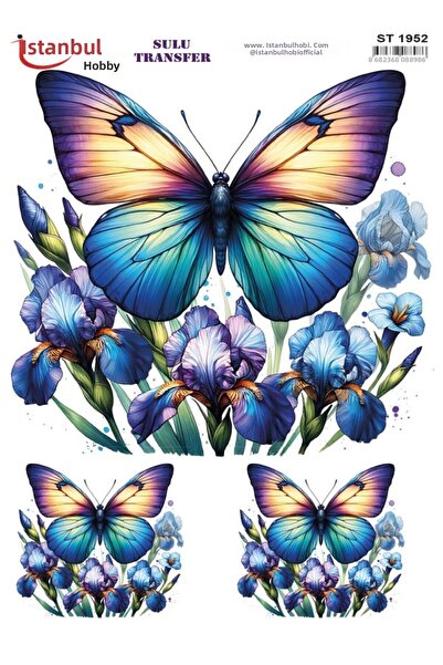 İstanbul Hobi Water Transfer Paper 25X35Cm St-1952