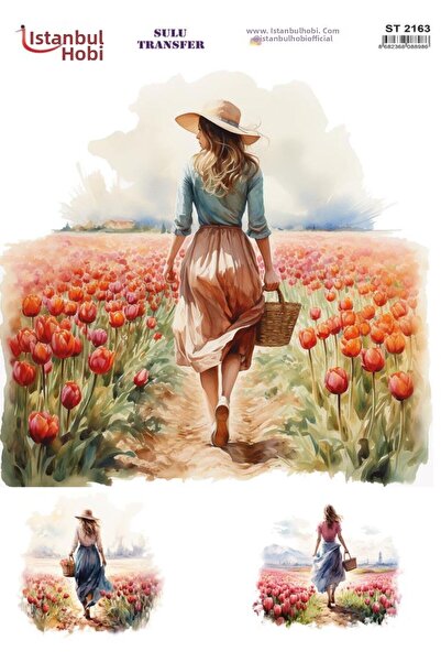 İstanbul Hobi Water Transfer Paper 25X35Cm St-2163