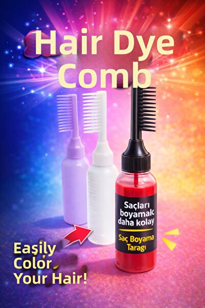 Mode Cool Χτένα για βαφή μαλλιών – Συσκευή βαφής με εφαρμογή από κάτω και μπο...