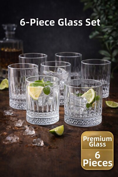 PAKETLENDİ إليسيا موديل 6 كوب ماء أوسلو - مظهر