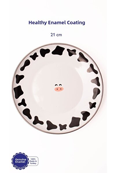 EMAYlab Mötilda Enamel Cake/Presentation Plate 21cm