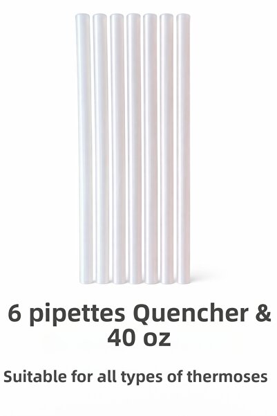 Julietta 6 قطع من شفاطات تريتان المتوافقة مع ستانلي كوينشر بطول 30 سم