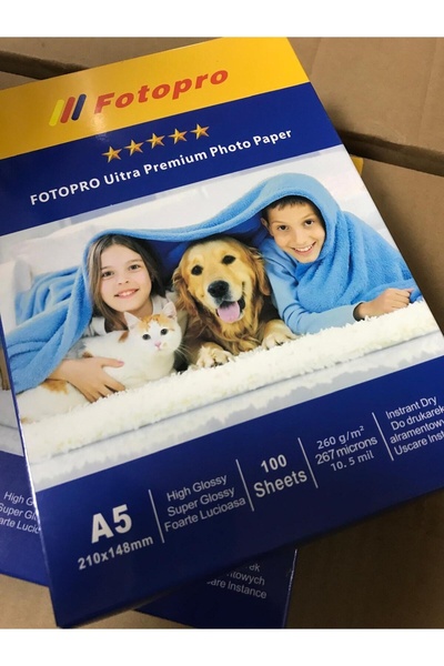 Dijital Dünyası Fotopro Inkjet 260Gr 15X21 100 Sheets of Photo Paper (Glossy)