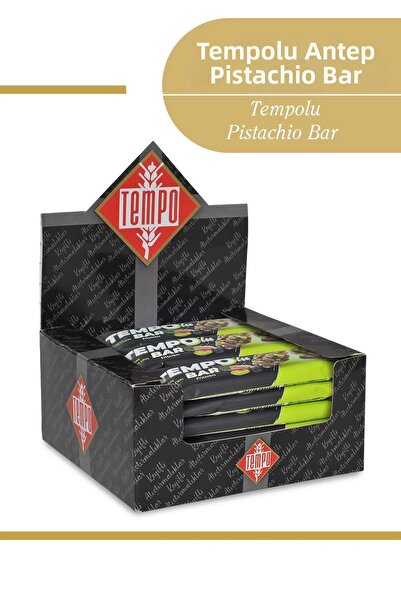 Tempo Şekerleme شريط الفستق المسرع 30 جرام × 12 قطعة
