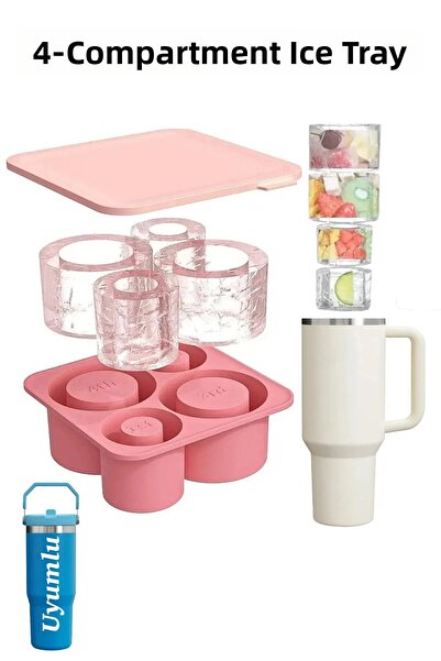 Stanley قالب ثلج متوافق مع الترمسات ذات الشفاطات، خالٍ من مادة BPA، مناسب للط...