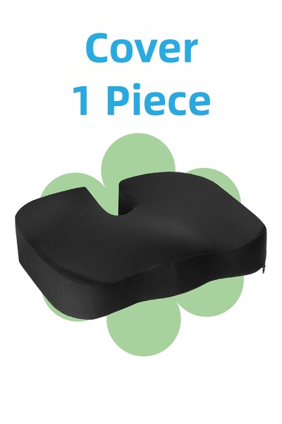 Viscofoam Възглавница за кокцикс с черен калъф