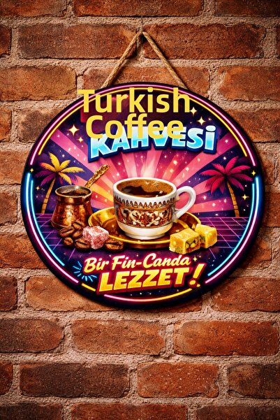 Mayeka Cafea turcească pentru cafenea și restaurant, decor de perete pentru u...